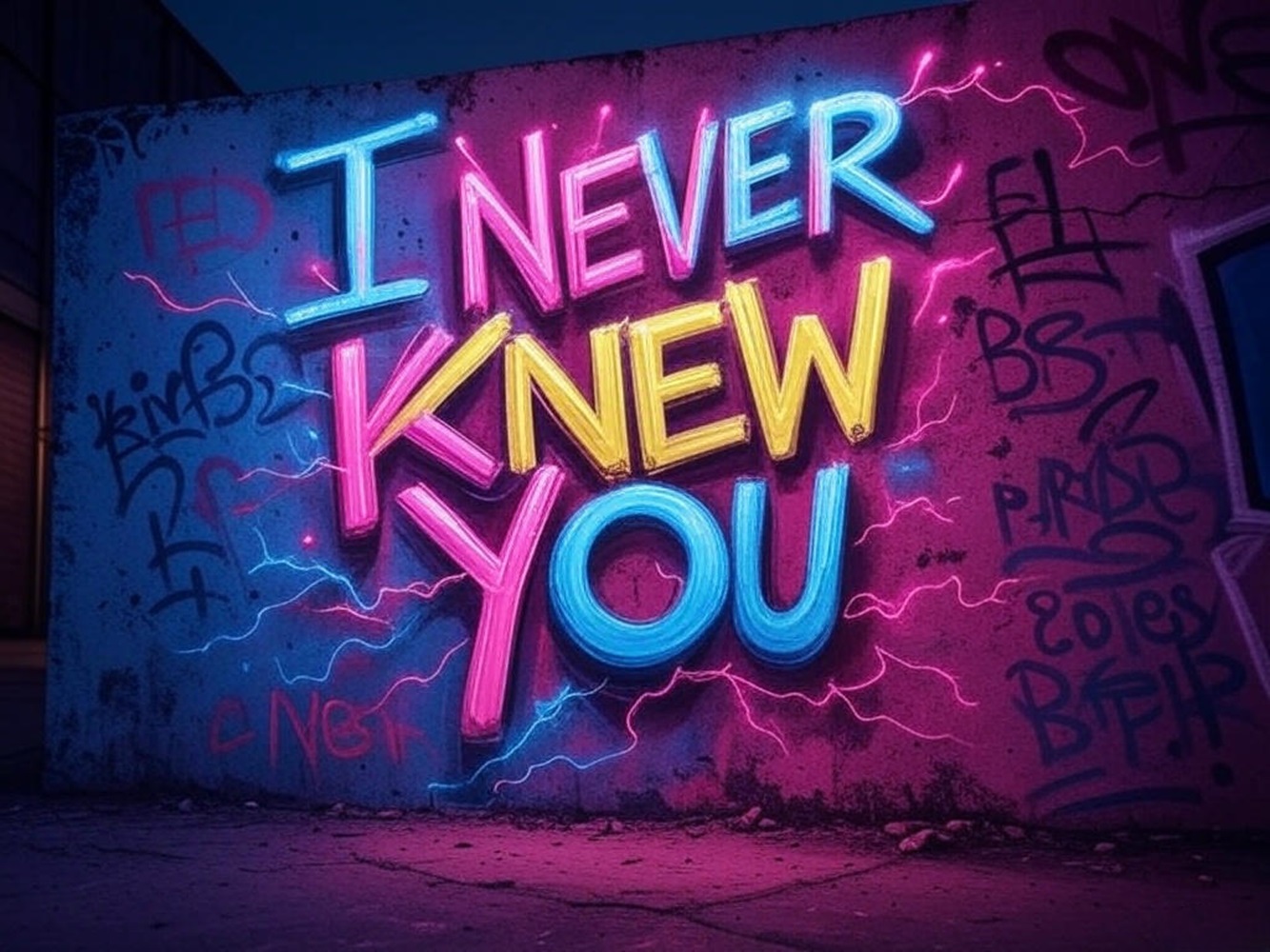 Album cover for I Never Knew You